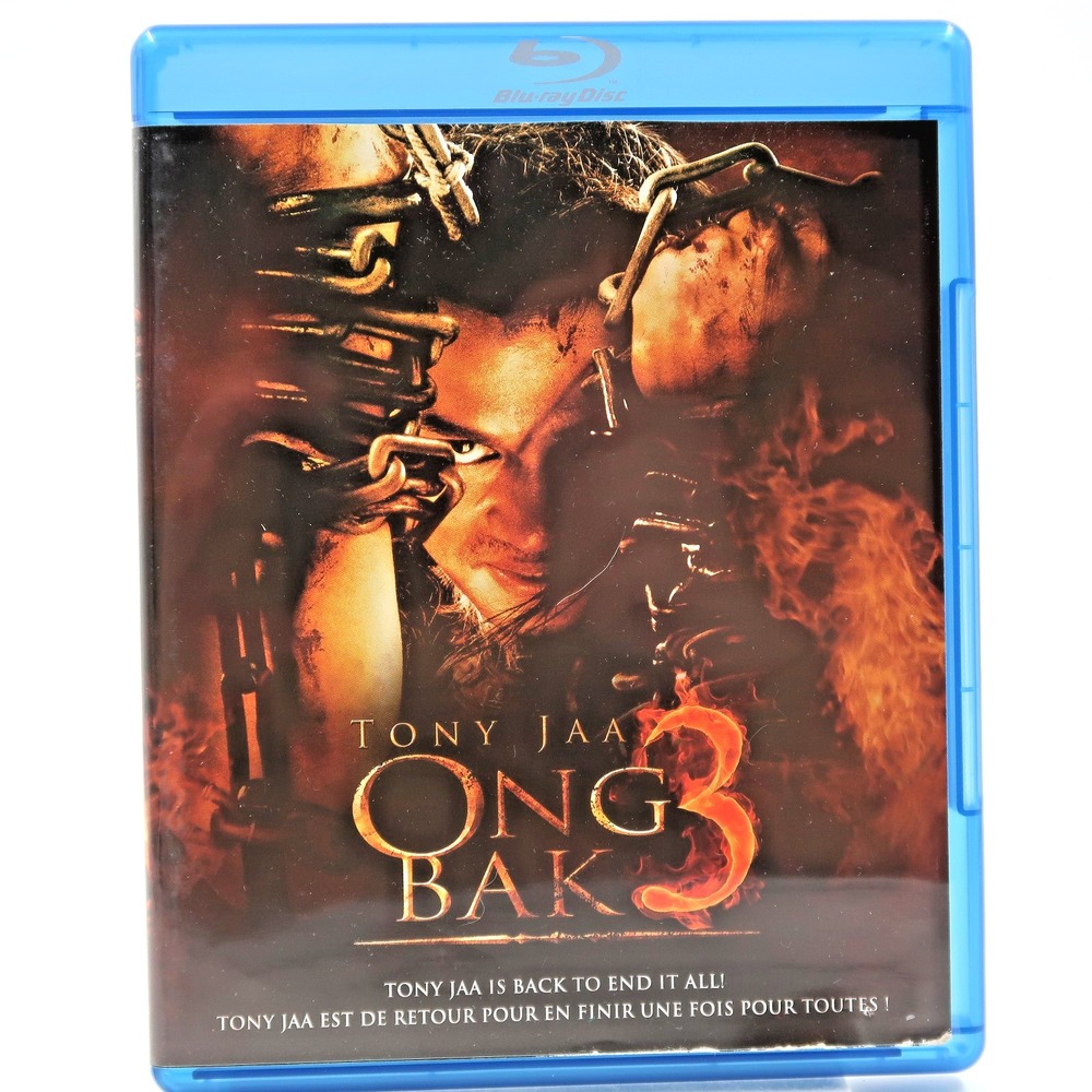 Ong Bak 3 Blu-ray 2010 Martial Arts Tony Jaa Dan Chupong Action Movie